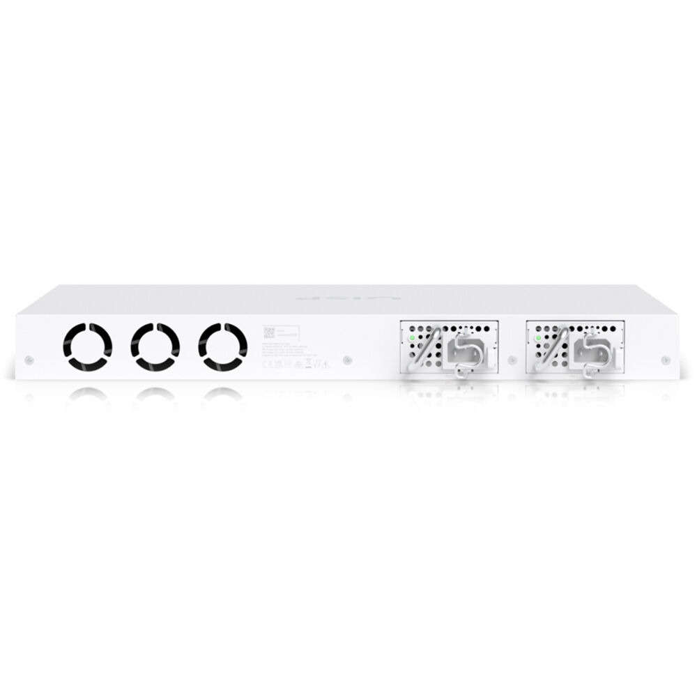 Ubiquiti UISP Fiber OLT XGS 1U rack-mount XGS-PON optical line terminal with 8 ports — view 4