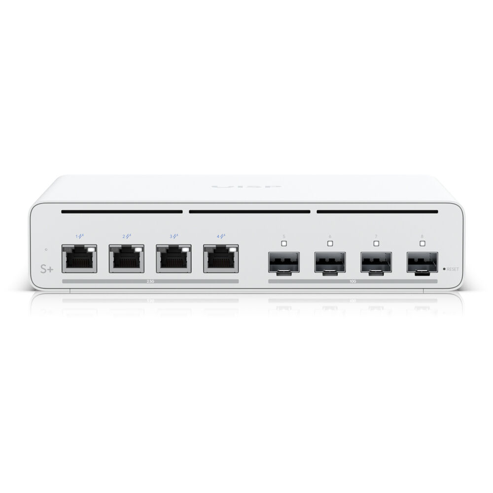Ubiquiti UISP Switch Plus managed 2.5 GbE PoE switch for ISP deployments — view 3