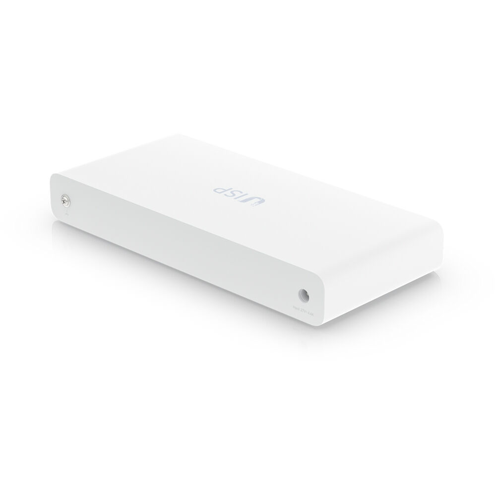 Ubiquiti UISP Switch fanless Layer 2 PoE switch with 8 Gigabit RJ45 ports and 1 SFP uplink — view 7