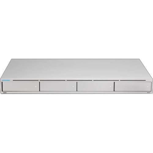 Ubiquiti UniFi Protect UNVR rack-mount network video recorder with 4 drive bays for enterprise surveillance — view 2