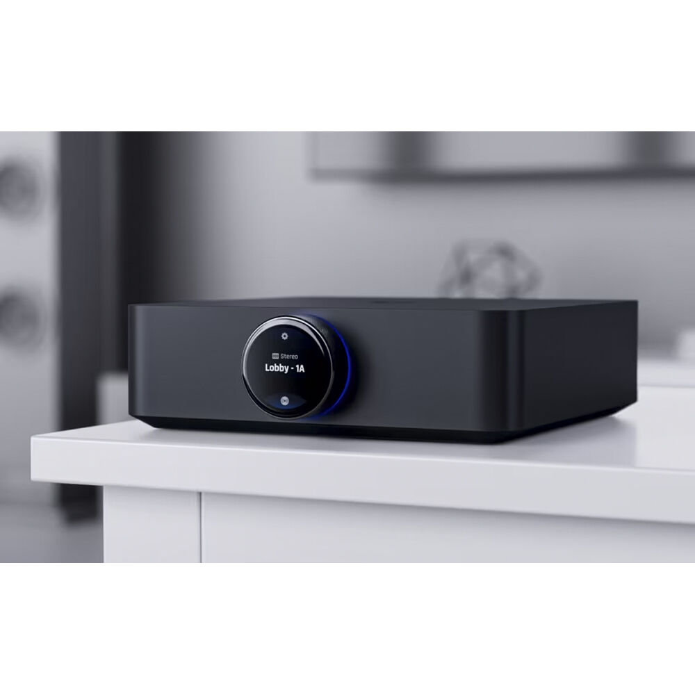 Ubiquiti PowerAmp Black wired home audio amplifier for multi-zone premium sound — view 5