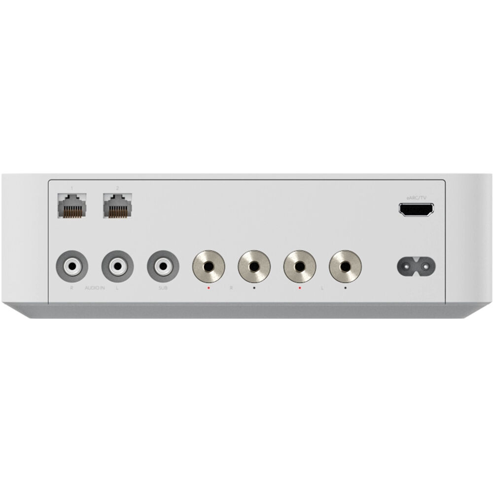 Ubiquiti PowerAmp White wired home audio amplifier for multi-zone premium sound — view 3