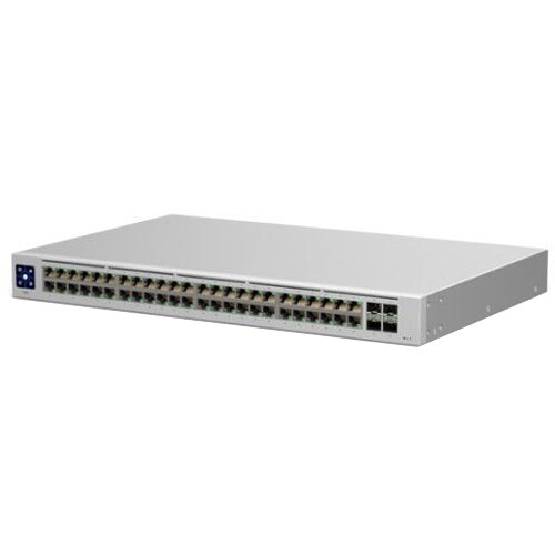 Ubiquiti UniFi Switch 48 USW-48 managed Layer 2 switch with 48 Gigabit Ethernet ports and 4 SFP uplinks — view 2
