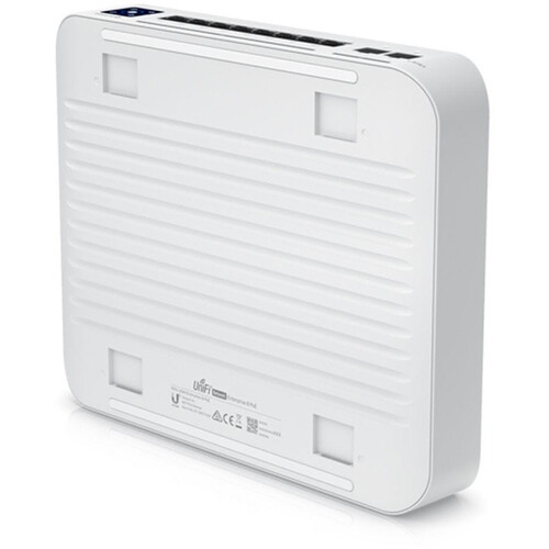 Ubiquiti Switch Enterprise 8 PoE with 8 2.5GbE PoE+ ports, 2 10G SFP+ uplinks, and touchscreen display — view 7