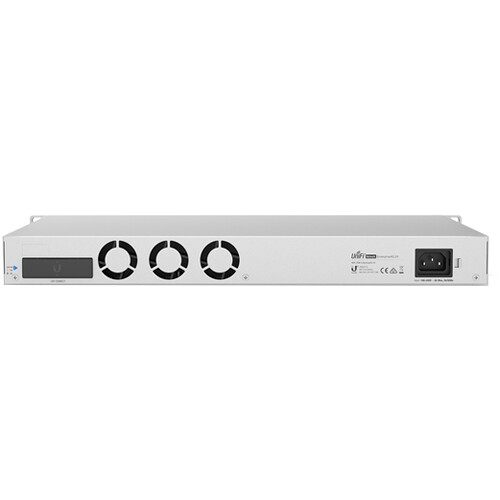 Ubiquiti Switch Enterprise XG 24 1U rack mount Layer 3 switch with 24 10GbE RJ45 ports and 2 25G SFP28 uplinks — view 5