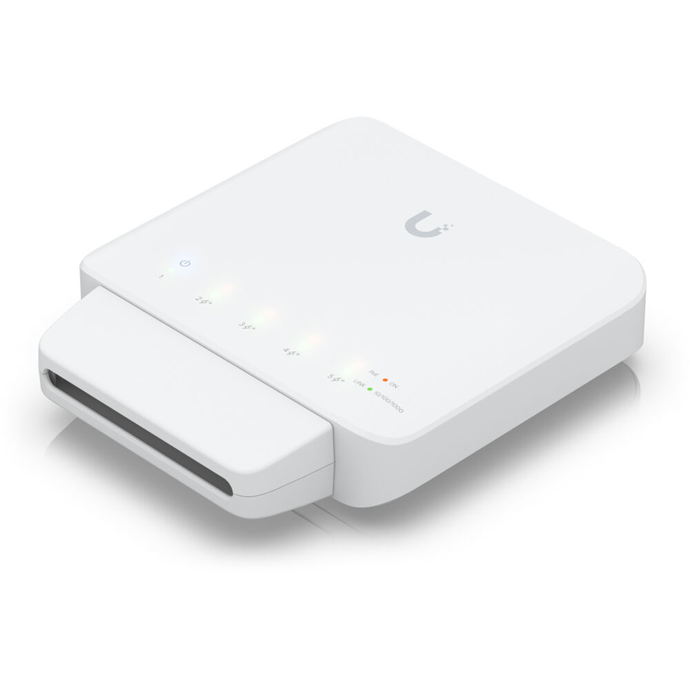 Ubiquiti UniFi Switch Flex 3 Pack with compact 5-port managed PoE switches — view 2
