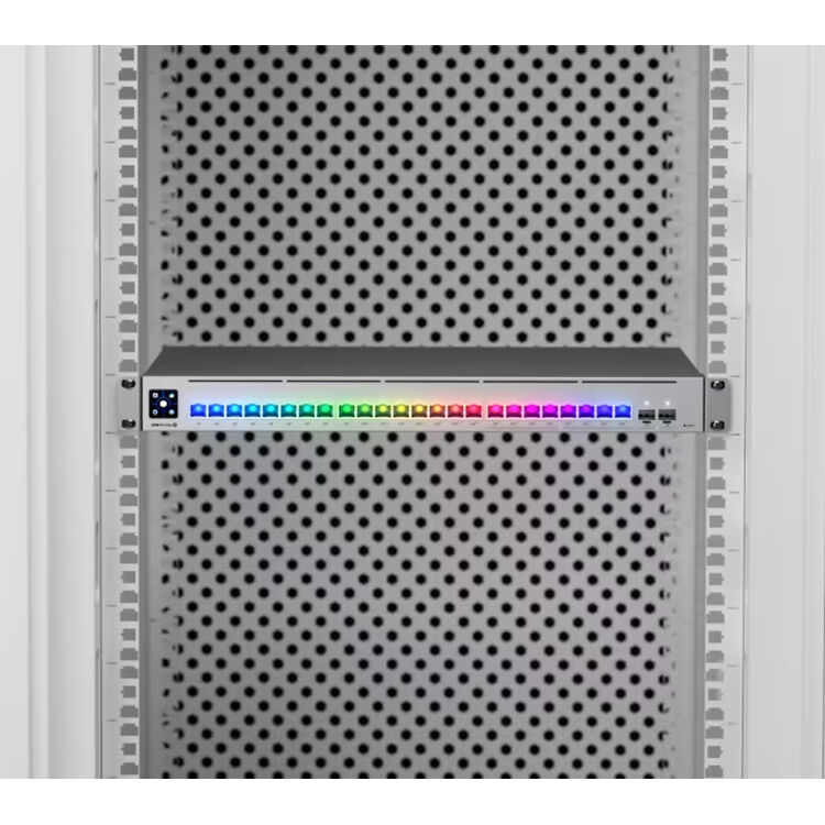 Ubiquiti UniFi Pro Max 24 Port PoE switch with multi-gigabit ports and Etherlighting — view 11
