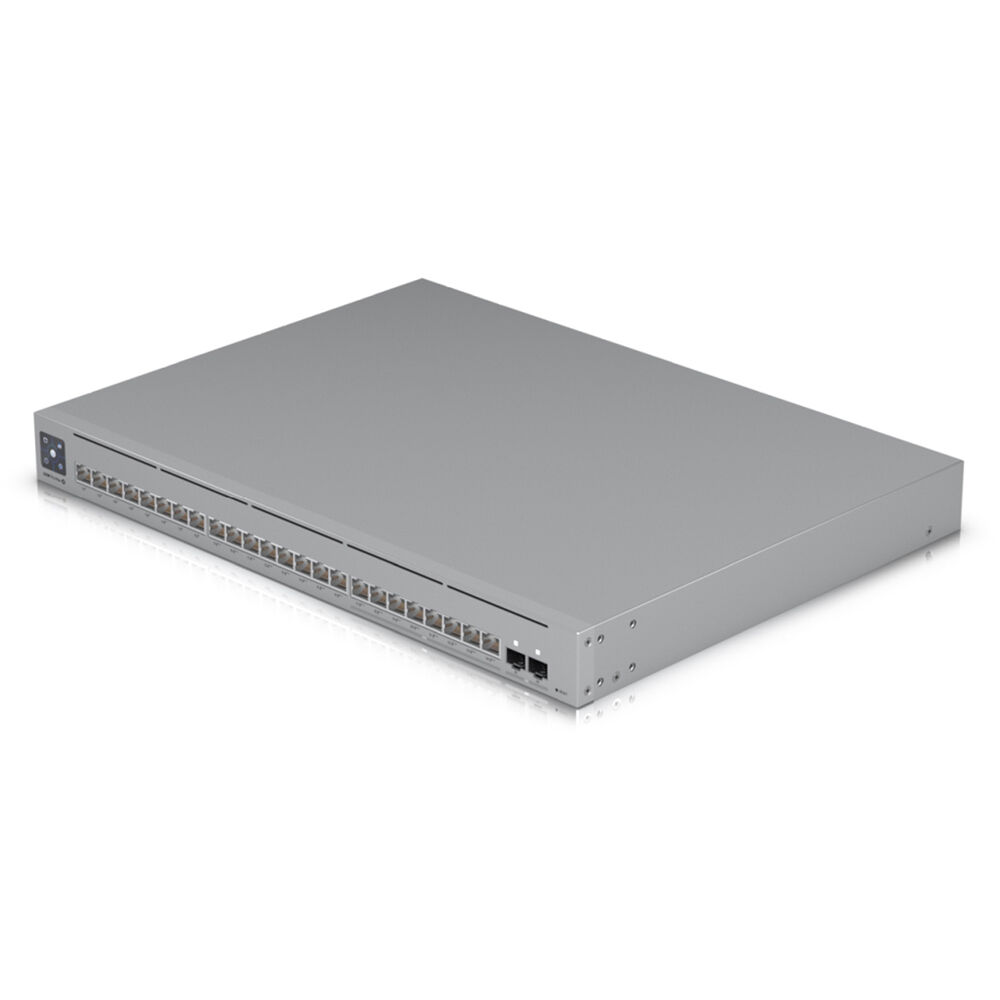 Ubiquiti UniFi Pro Max 24 Port PoE switch with multi-gigabit ports and Etherlighting — view 4