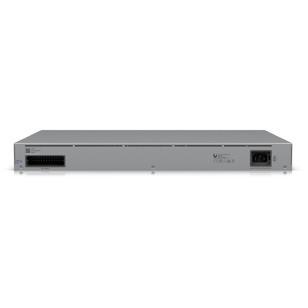 Ubiquiti UniFi Pro Max 24 Port PoE switch with multi-gigabit ports and Etherlighting — view 5