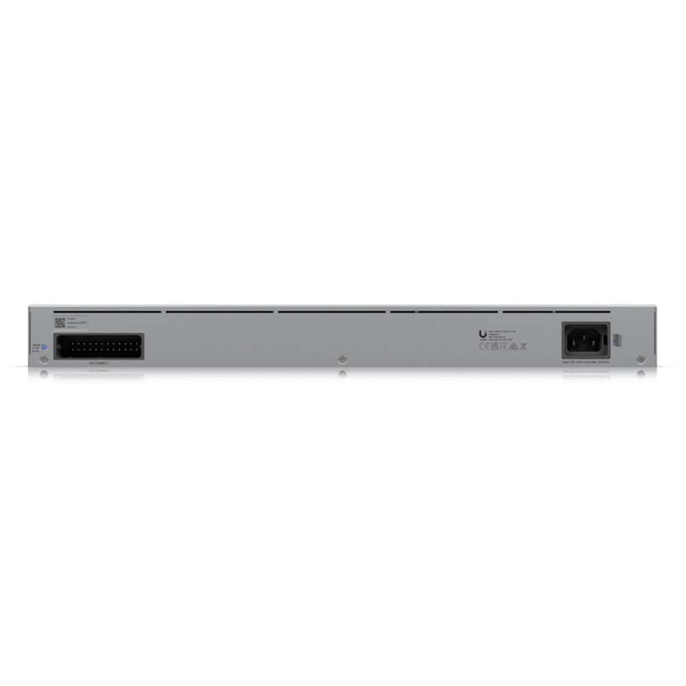 Ubiquiti UniFi Pro Max 24 Port PoE switch with multi-gigabit ports and Etherlighting — view 6
