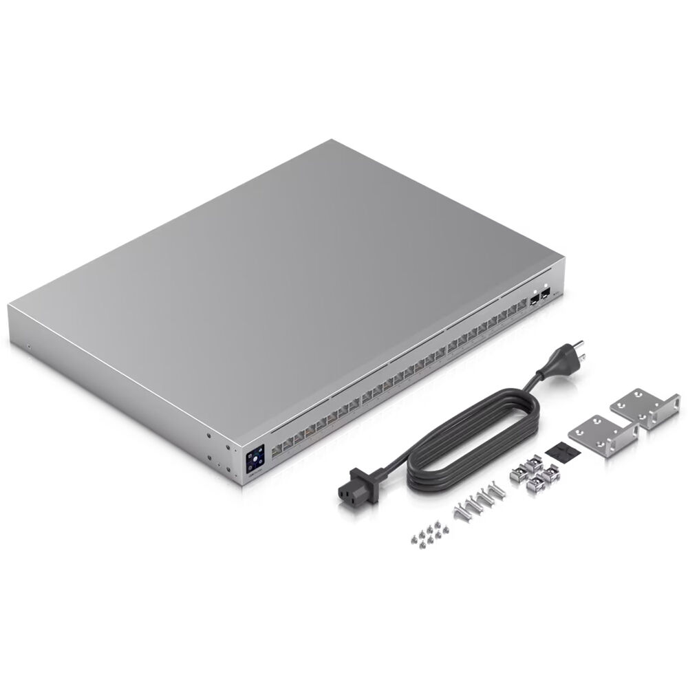 Ubiquiti UniFi Pro Max 24 Port PoE switch with multi-gigabit ports and Etherlighting — view 8