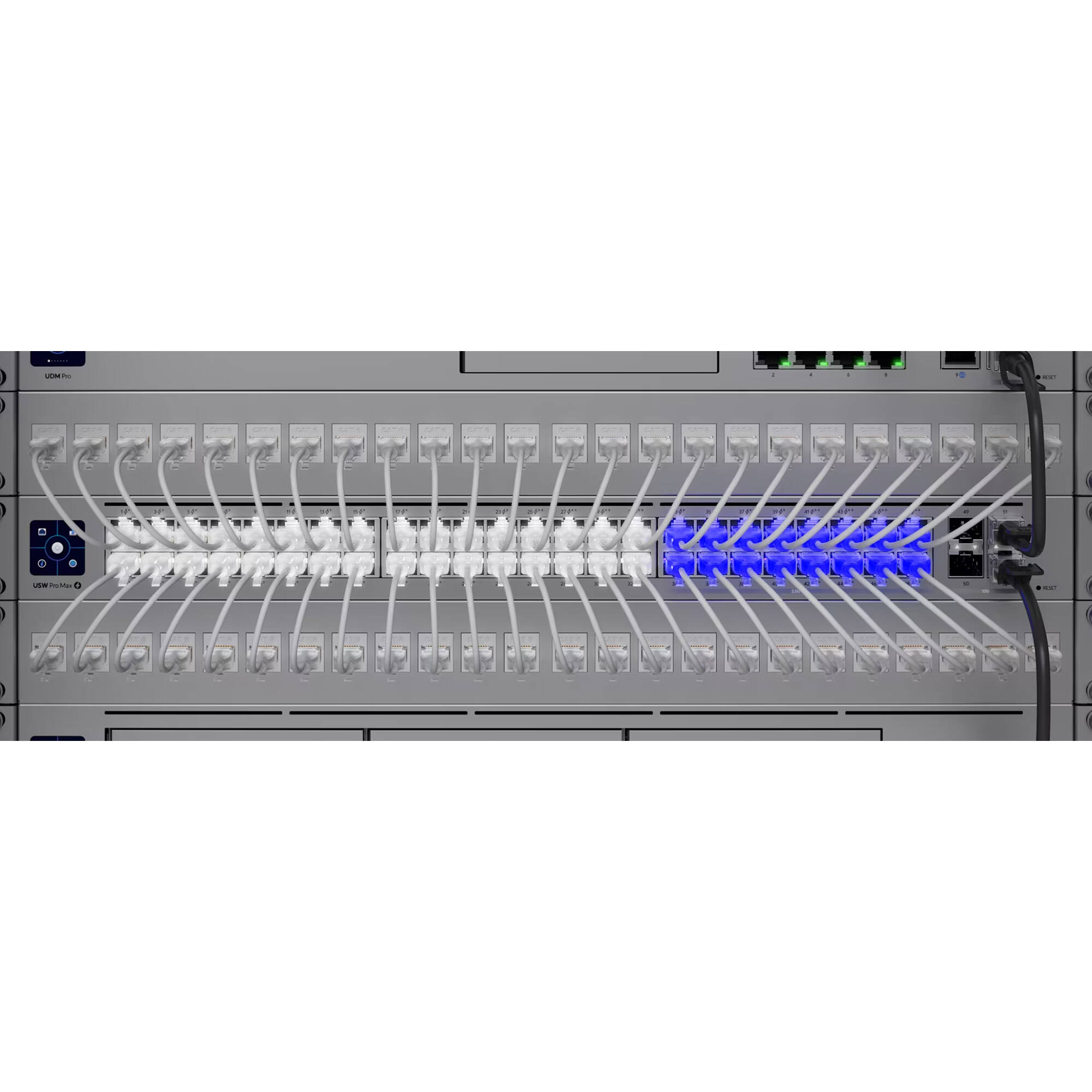 Ubiquiti Pro Max 48 PoE 48-port Layer 3 switch with PoE++ and Etherlighting — view 13