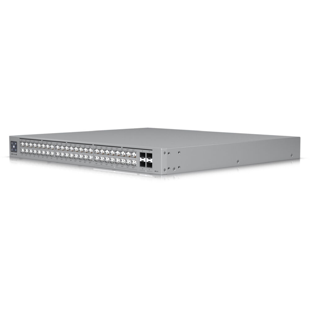 Ubiquiti Pro Max 48 PoE 48-port Layer 3 switch with PoE++ and Etherlighting — view 3