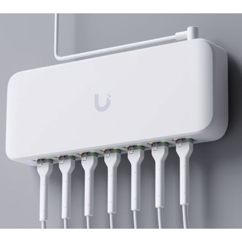 Ubiquiti Ultra 210W 8-port Gigabit Layer 2 PoE switch with 210 W budget — view 8