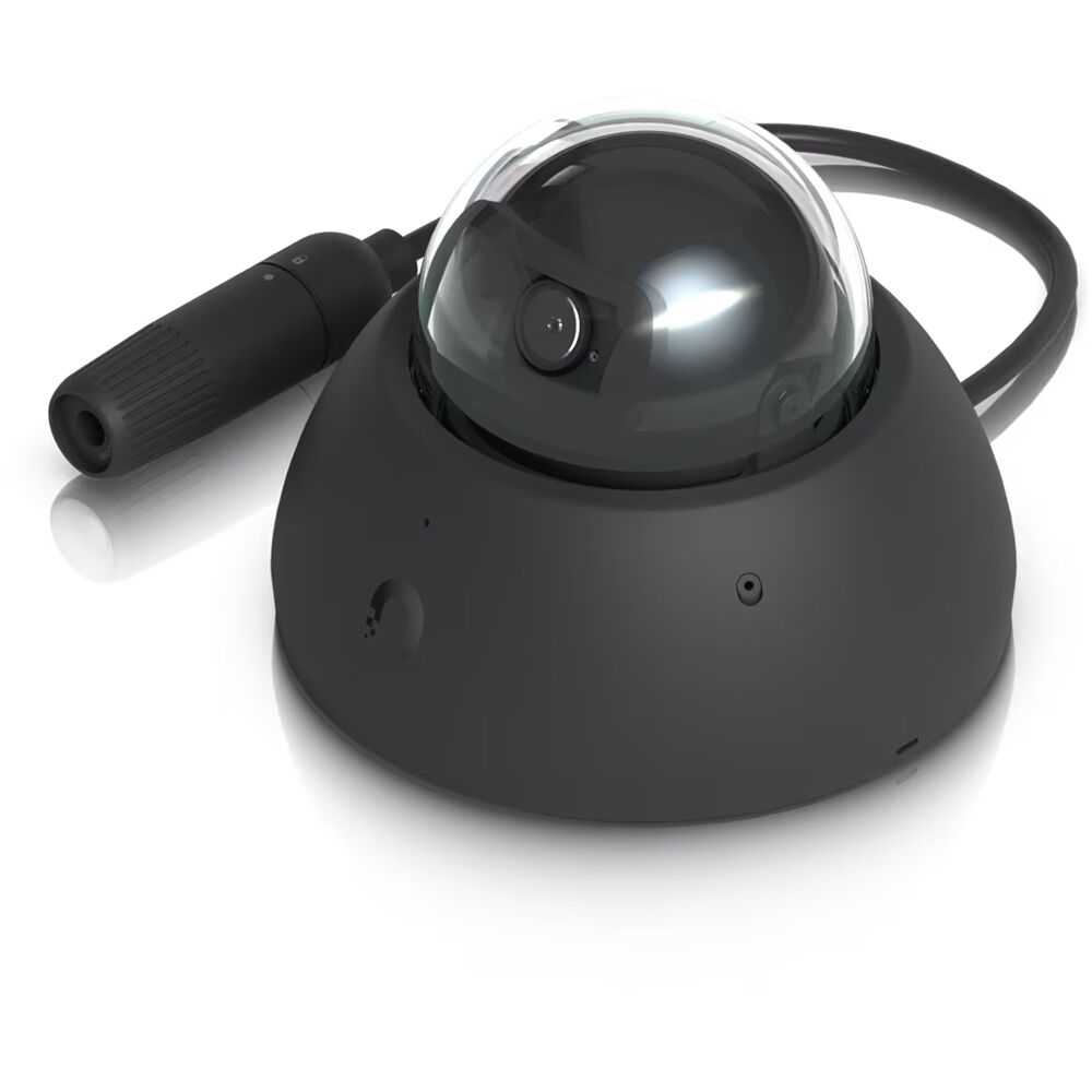 Ubiquiti AI Dome UVC-AI-DOME-B 8 MP 4K PoE dome camera with IK10 vandal resistance and IR night vision — view 3