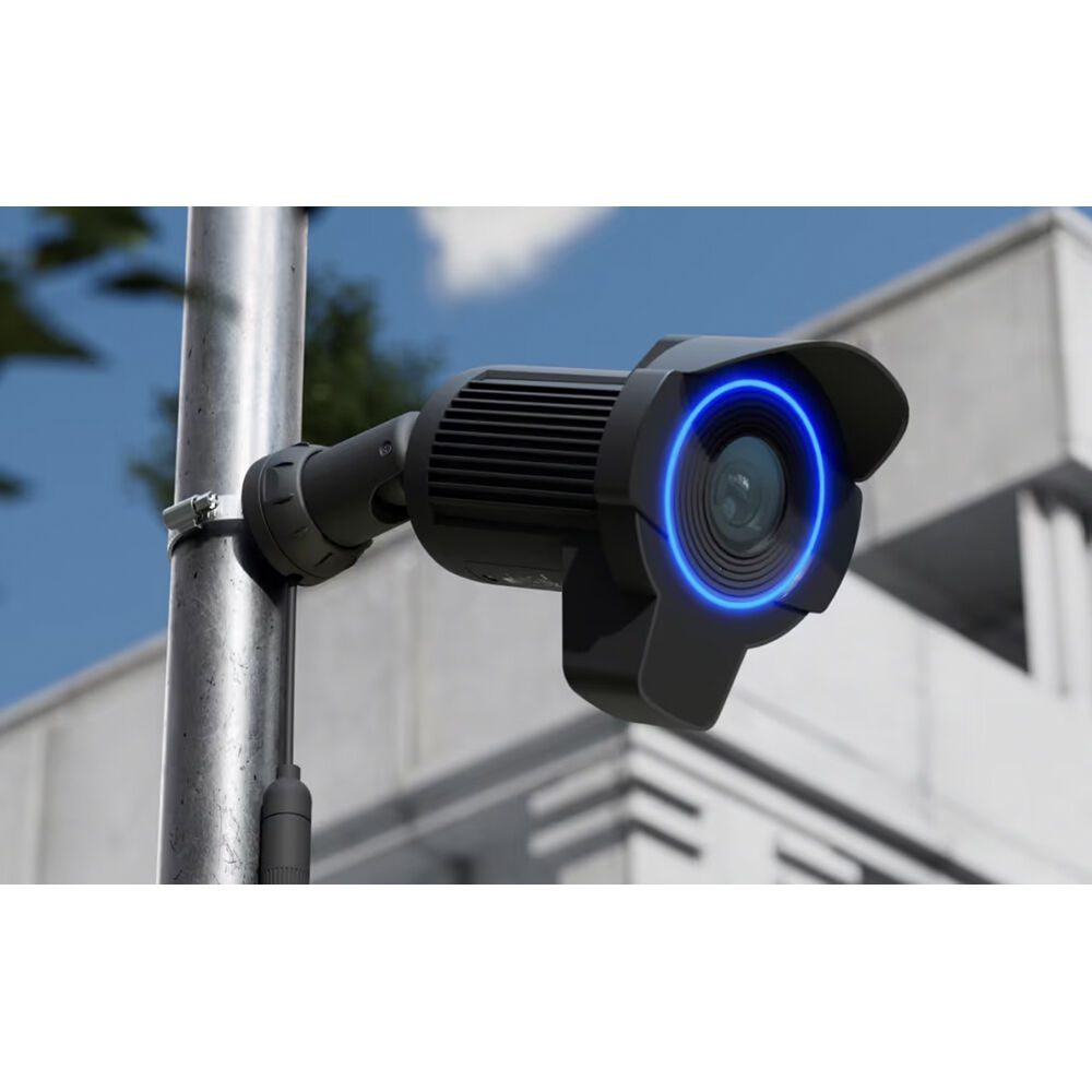 Ubiquiti AI LPR UVC-AI-LPR-B outdoor 8 MP 4K license plate camera with 3x optical zoom and IR night vision — view 8