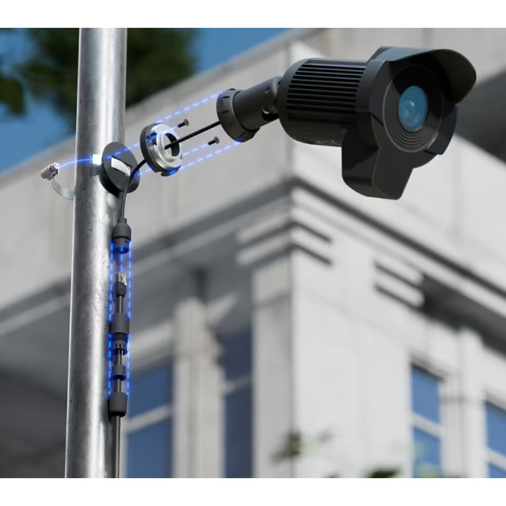 Ubiquiti AI LPR UVC-AI-LPR-B outdoor 8 MP 4K license plate camera with 3x optical zoom and IR night vision — view 9