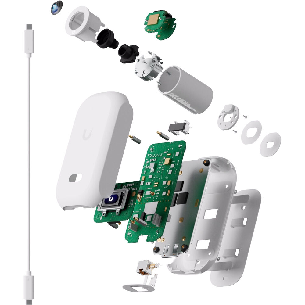Ubiquiti AI Theta Professional ceiling-mounted 360 degree surveillance camera system for discreet indoor coverage — view 2