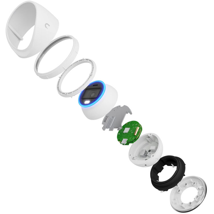 Ubiquiti AI Turret UVC-AI-TURRET-W 8 MP 4K PoE+ turret surveillance camera with IR night vision and IP67 rating — view 2