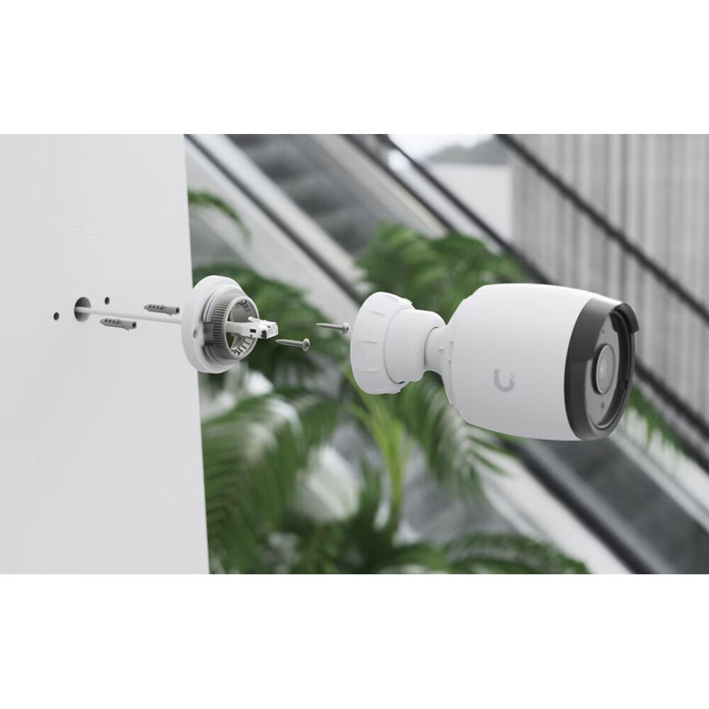 Ubiquiti G6 Bullet UVC-G6-BULLET-W outdoor 8 MP 4K PoE surveillance camera with IR LEDs and IP67 rating — view 5
