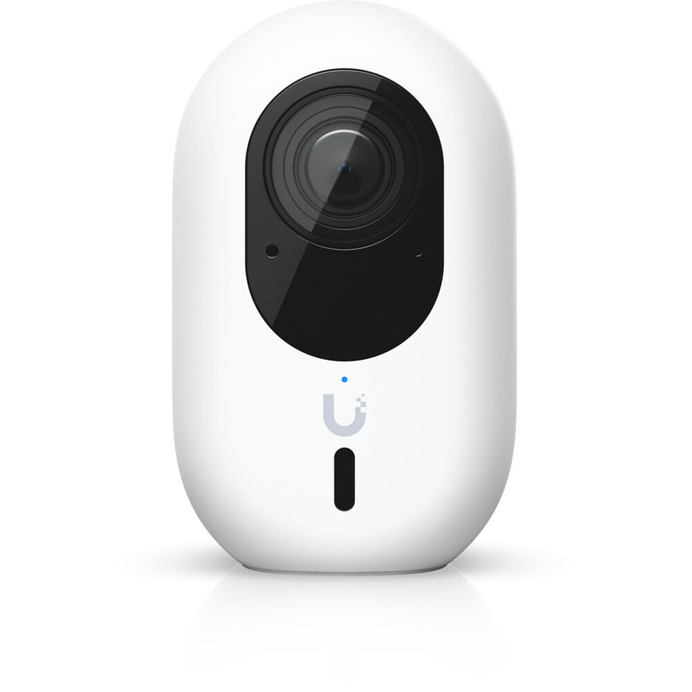 Ubiquiti G6 Instant UVC-G6-INS-W-US indoor 8 MP 4K Wi-Fi surveillance camera with IR LEDs, built-in mic, and two-way audio — view 2