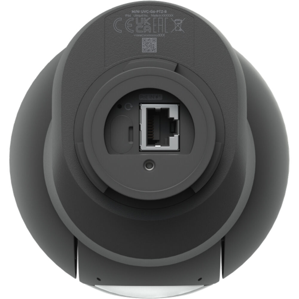 Ubiquiti G6 PTZ Black UVC-G6-PTZ-B outdoor 8 MP 4K PTZ security camera with 10x hybrid zoom and PoE — view 6