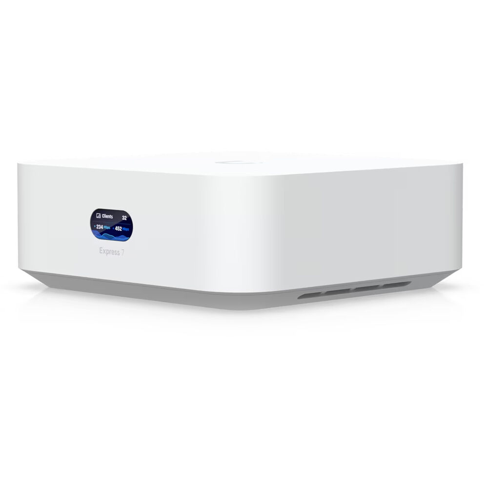 Ubiquiti UniFi Express 7 compact indoor Wi-Fi 7 access point with 10 GbE — view 3