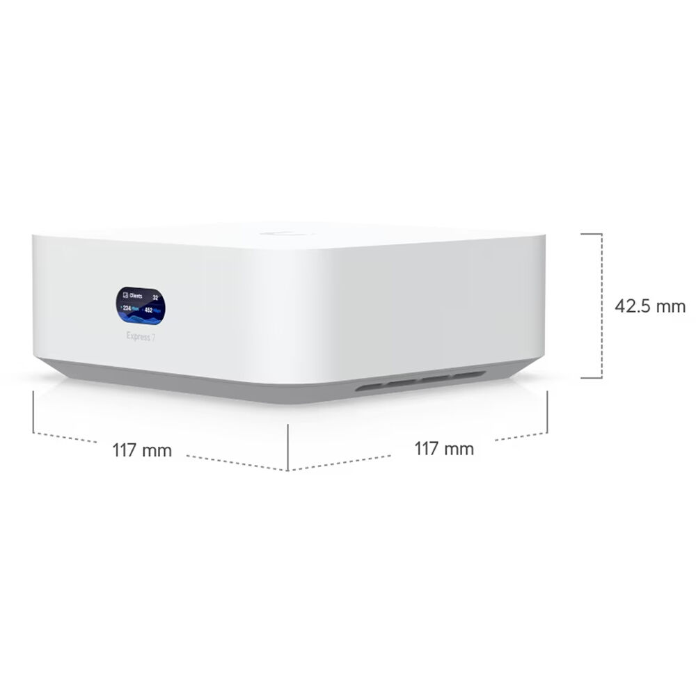 Ubiquiti UniFi Express 7 compact indoor Wi-Fi 7 access point with 10 GbE — view 6
