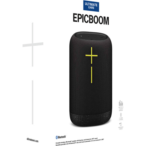 Logitech UE EPIC Boom portable Bluetooth speaker for outdoor audio with water and dust protection — view 5