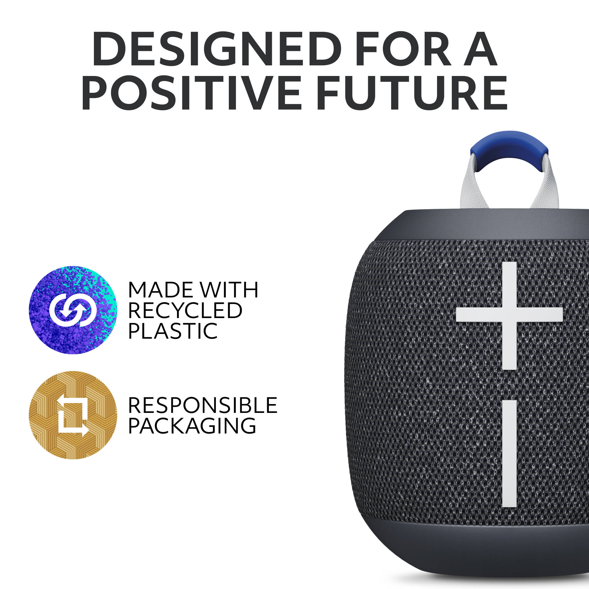 Ultimate Ears WONDERBOOM 4 portable Bluetooth speaker in black — view 6