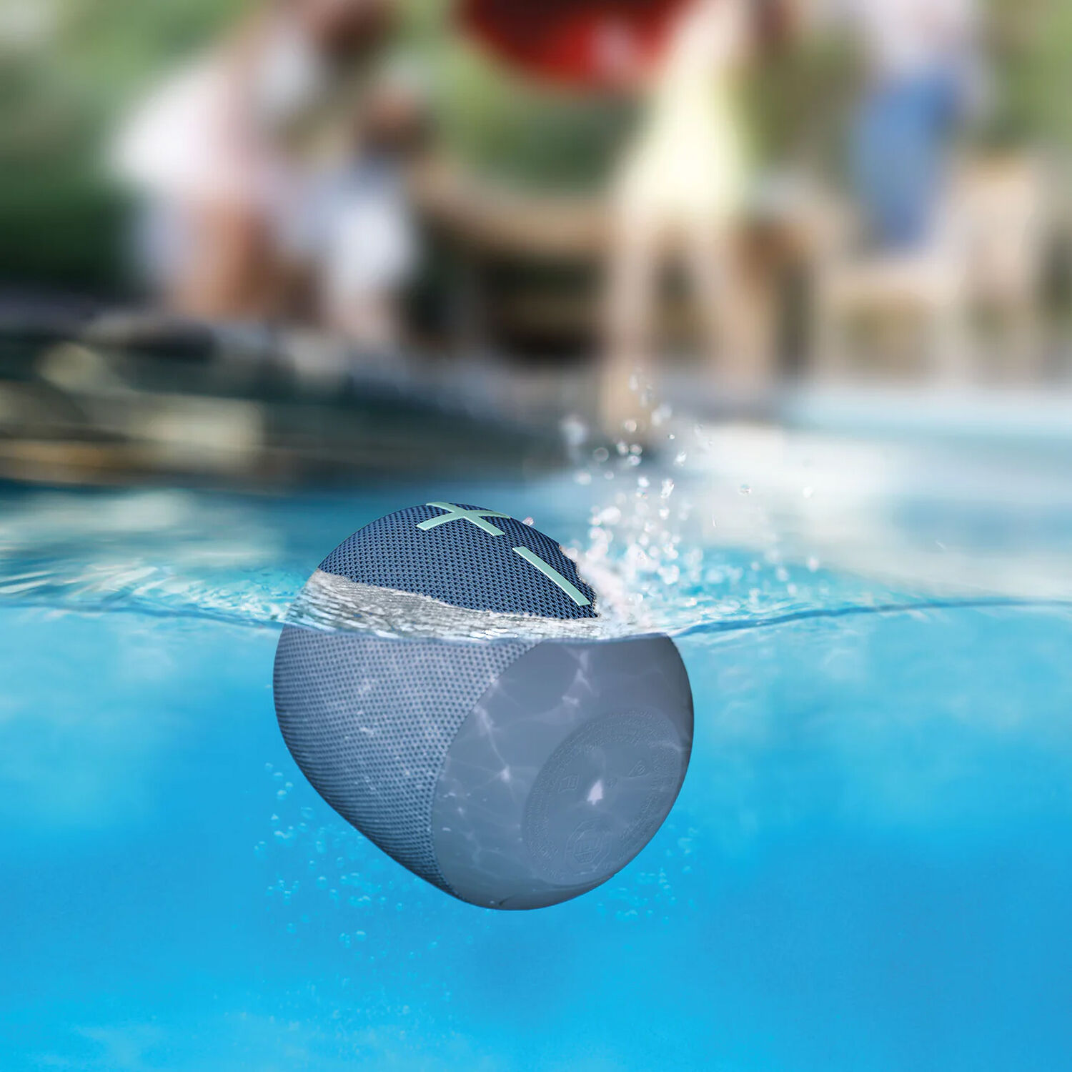 UE WONDERBOOM 4 portable Bluetooth speaker in Blue, compact small-footprint design — view 13