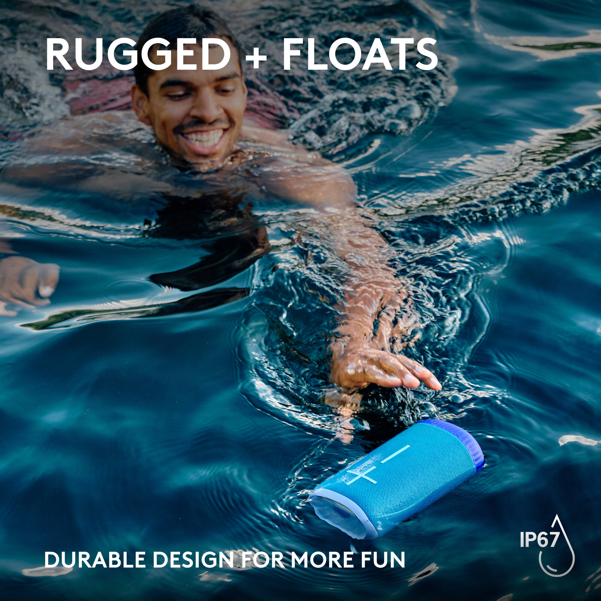 UE EVERBOOM Speaker Blue portable wireless Bluetooth speaker — view 5
