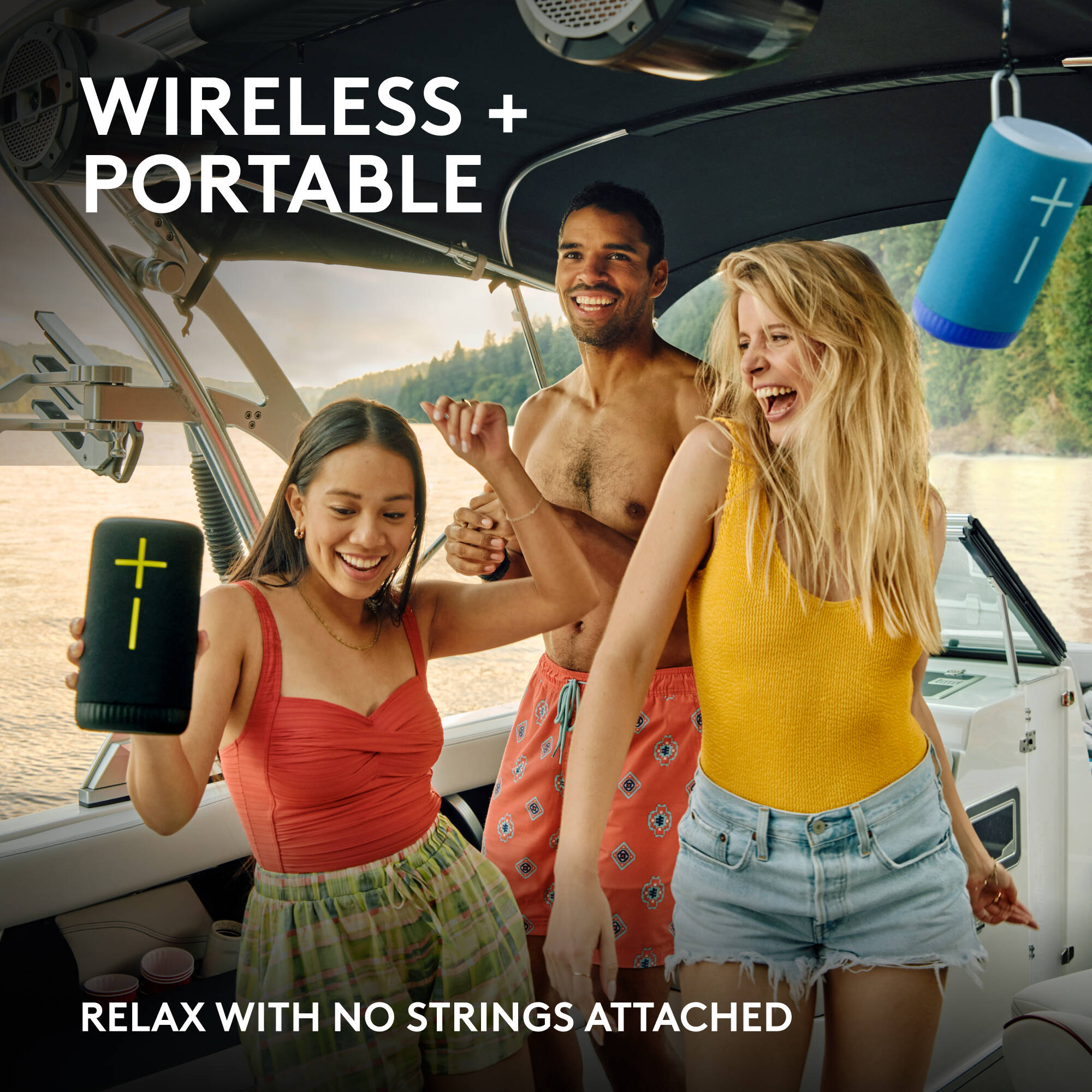 UE EVERBOOM Speaker Blue portable wireless Bluetooth speaker — view 8