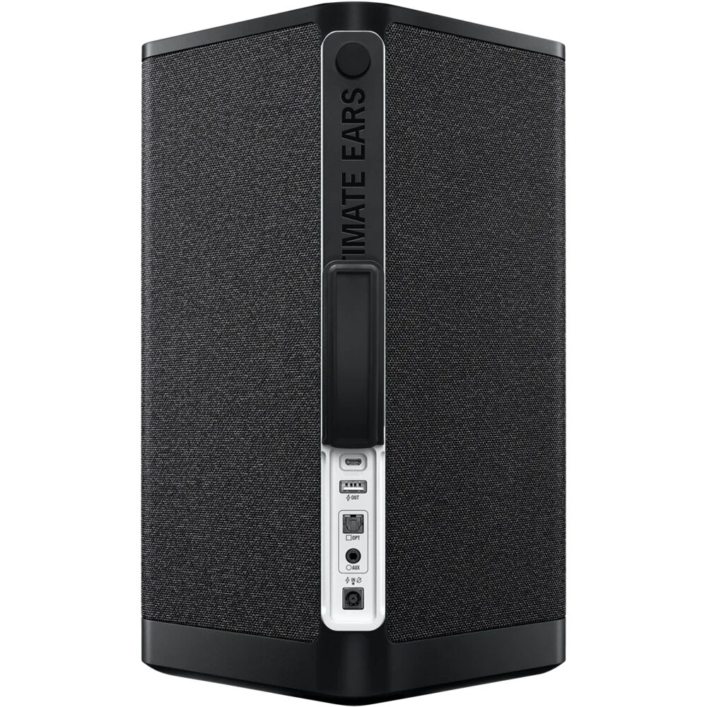 Ultimate Ears HYPERBOOM portable Bluetooth speaker in black with big bass and IPX4 water resistance — view 11