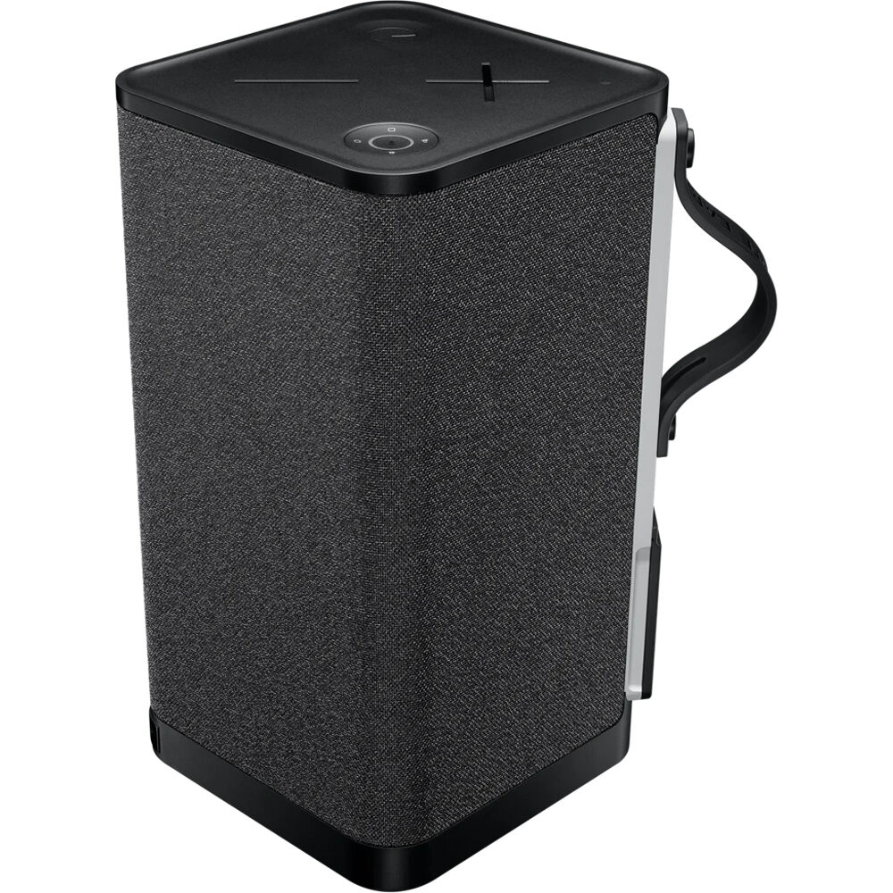 Ultimate Ears HYPERBOOM portable Bluetooth speaker in black with big bass and IPX4 water resistance — view 9