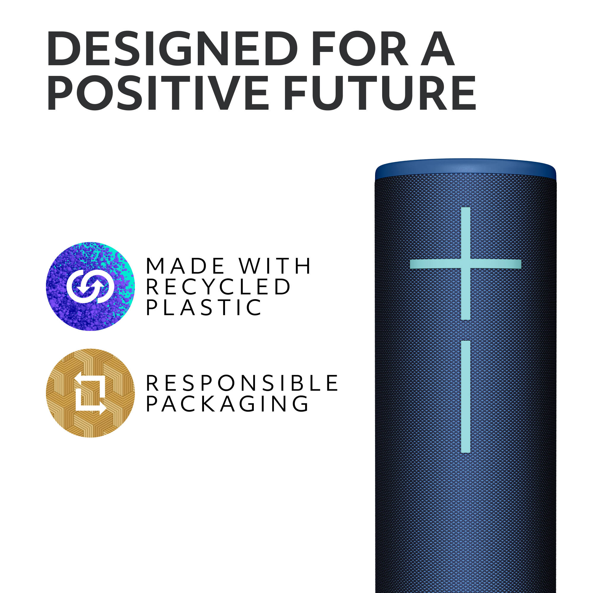 UE BOOM 4 Speaker Blue portable wireless Bluetooth speaker — view 7