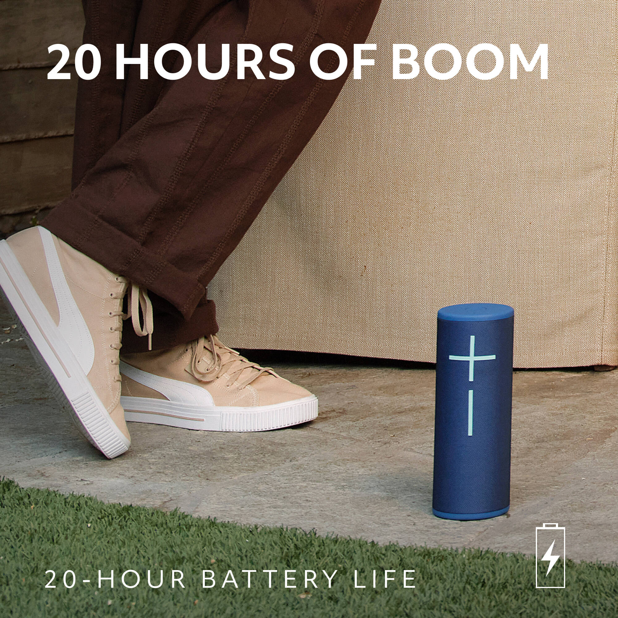 Ultimate Ears MEGABOOM 4 Purple wireless Bluetooth portable speaker — view 3