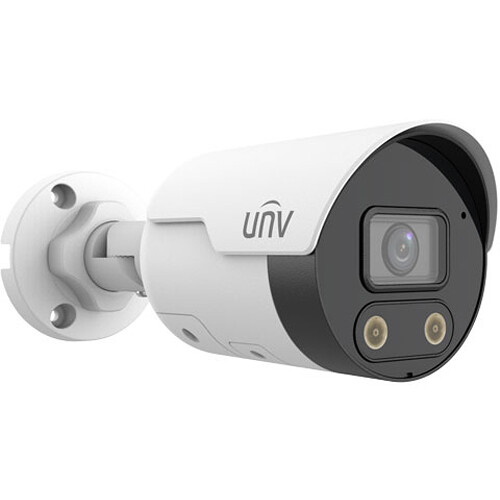 Unv 8mp Lighthunter Wdr Network Ir Fixed Bullet(2.8mm,premier Protection,poe,met