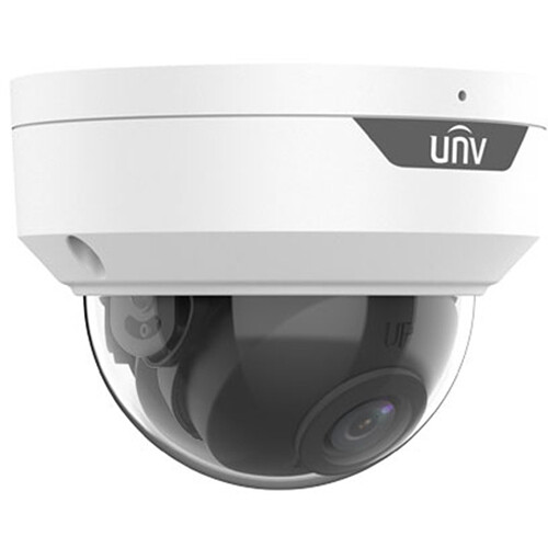 Unv 8mp Lighthunter Wdr Network Ir Fixed Dome(2.8mm,premier Protection,poe,metal