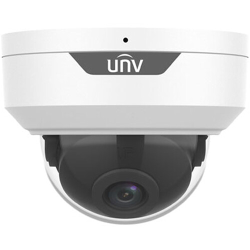 UNV 8MP LIGHTHUNTER WDR NETWORK IR FIXED DOME(2.8MM,PREMIER PROTECTION,POE,METAL — view 2