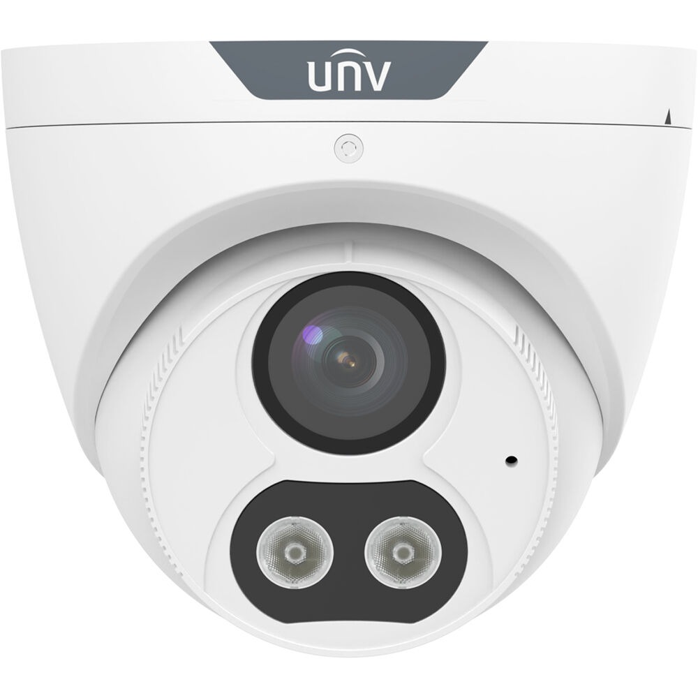 Unv 4mp Dual Light Fixed Turret, 2.8mm, Built-in Mic & Speaker