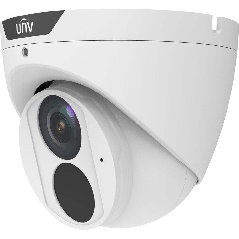 UNV 5MP LIGHTHUNTER WDR NETWORK IR FIXED DOME(2.8MM,PREMIER PROTECTION,POE,METAL — view 2