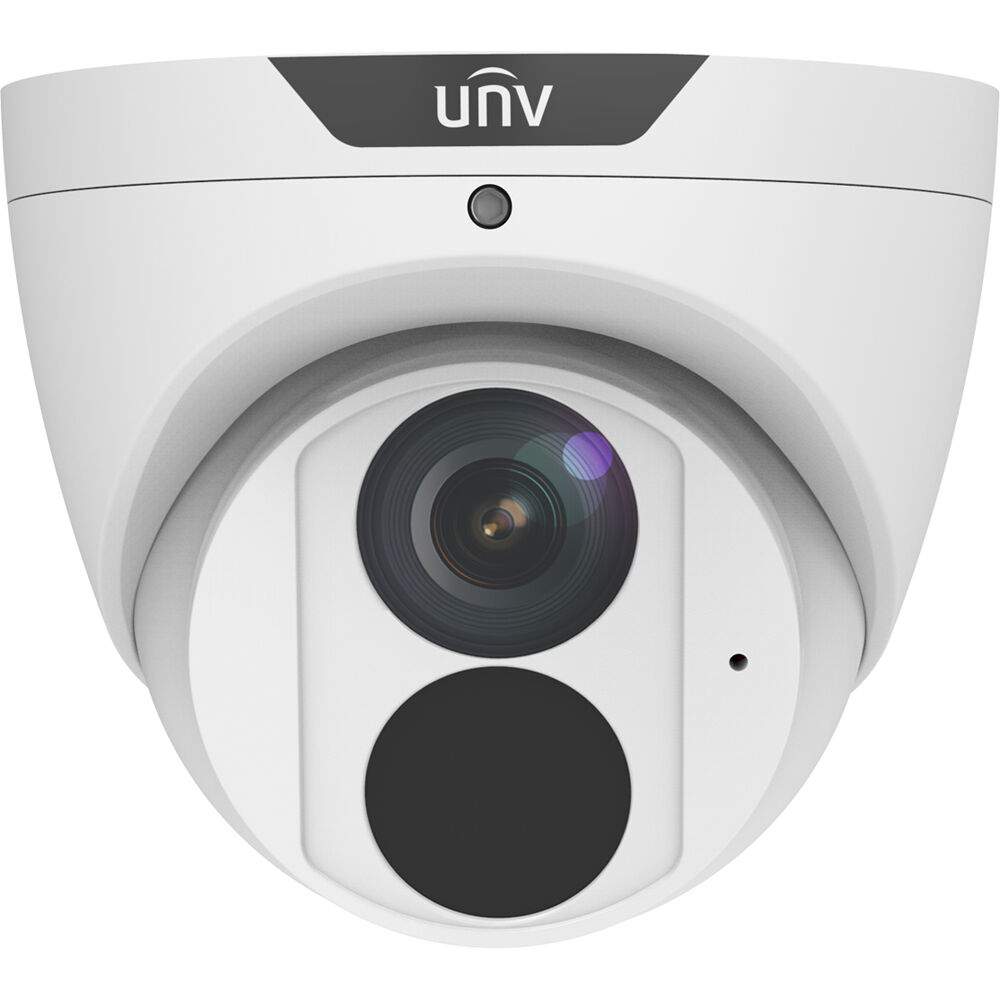 UNV 5MP LIGHTHUNTER WDR NETWORK IR FIXED DOME(2.8MM,PREMIER PROTECTION,POE,METAL — view 3