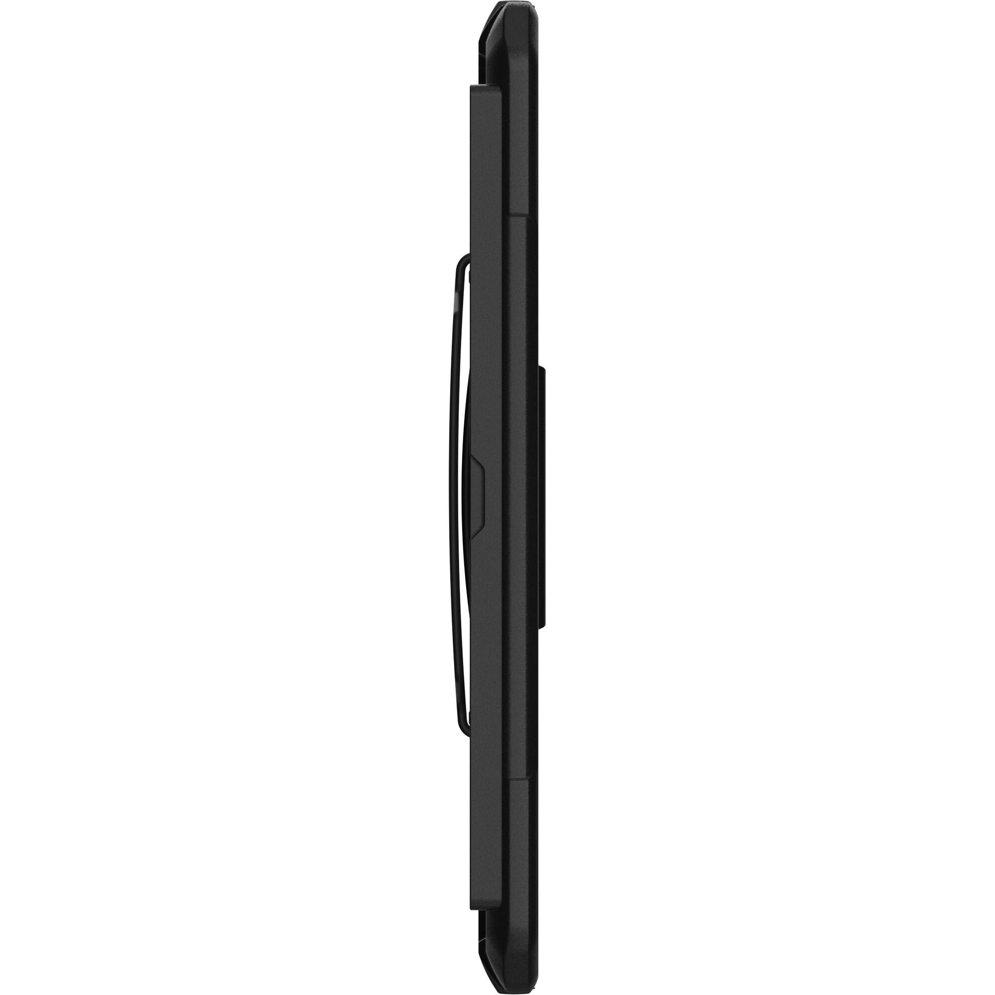 Black UAG Scout case for Apple iPad mini 6th and 7th generation with hand strap and kickstand — view 4