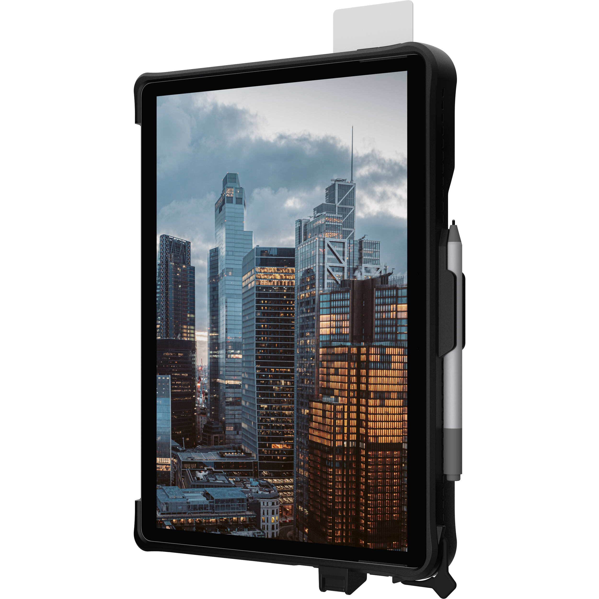 UAG rugged smart card reader case for Surface Pro 8 in black, TAA compliant — view 10