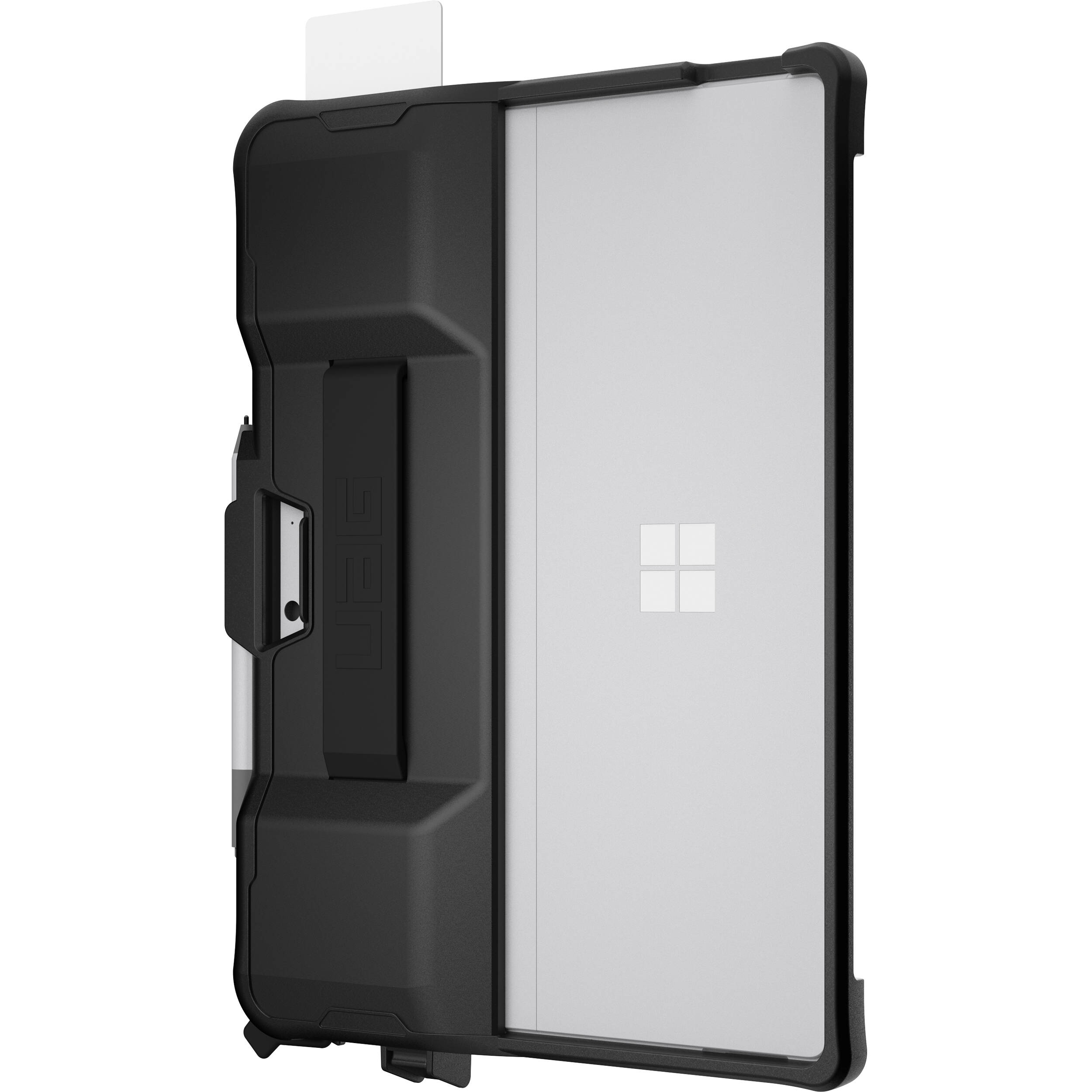 UAG rugged smart card reader case for Surface Pro 8 in black, TAA compliant — view 14