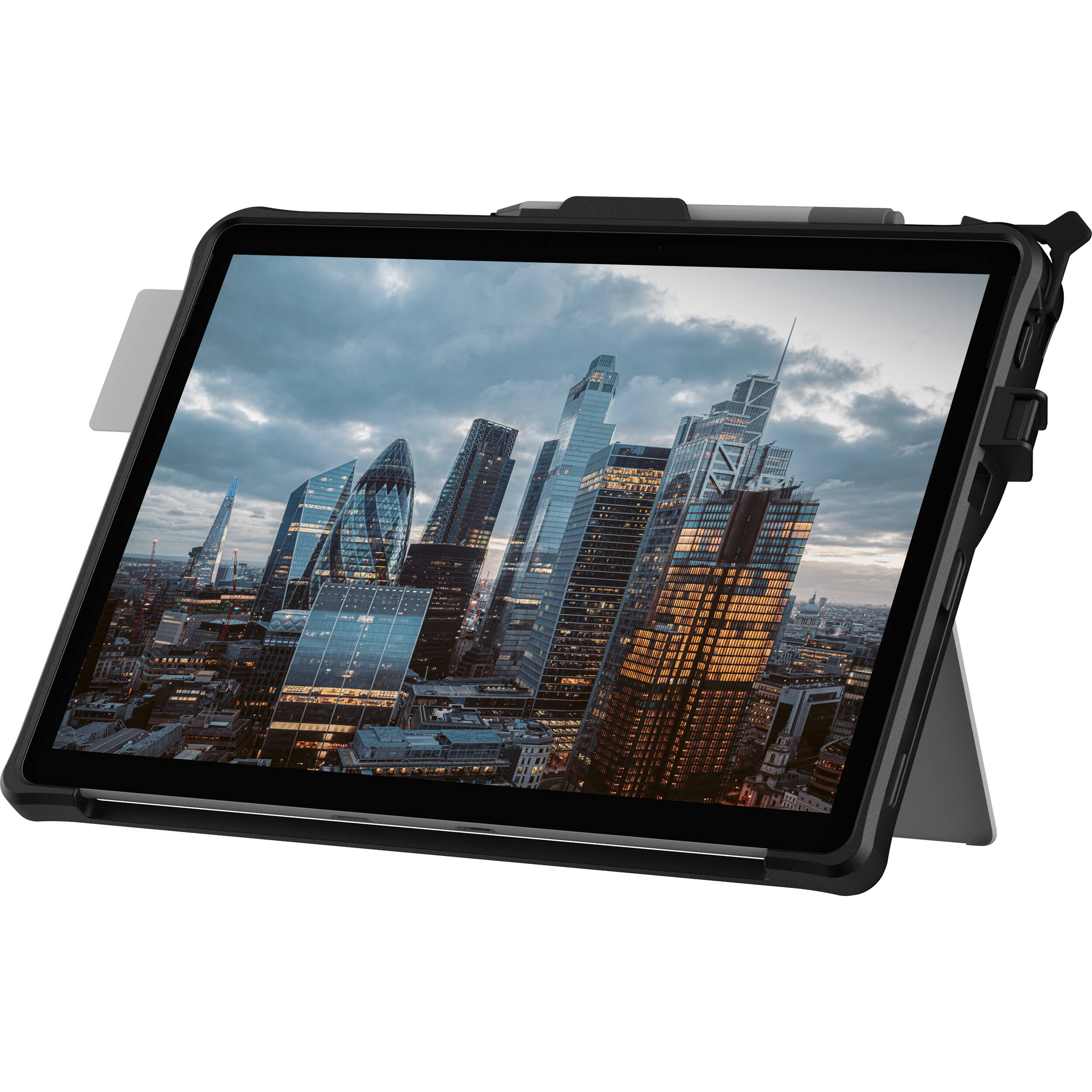 UAG rugged smart card reader case for Surface Pro 8 in black, TAA compliant — view 4