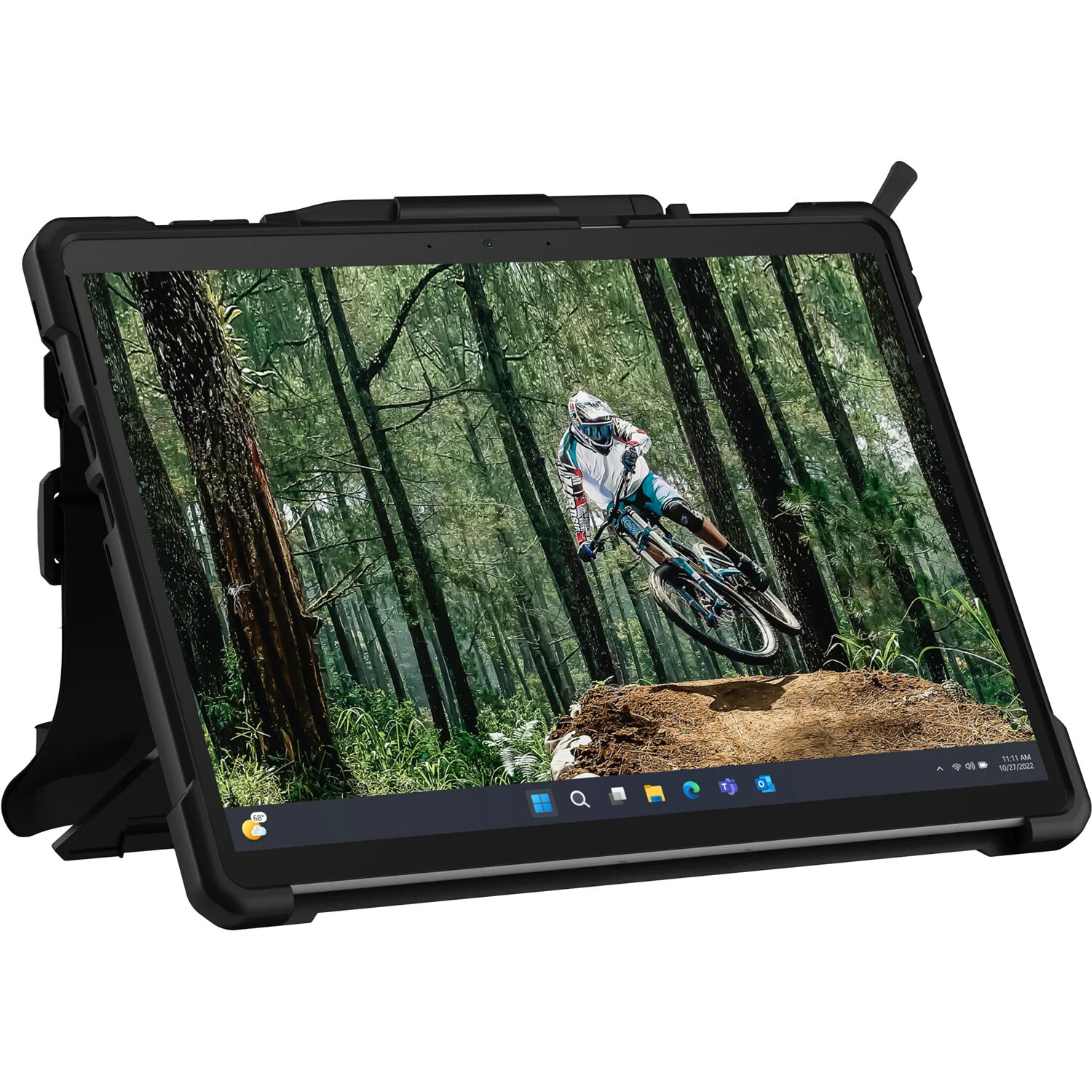 UAG Rugged Case Plasma Series clear black for Surface Pro 11 10 9 — view 12
