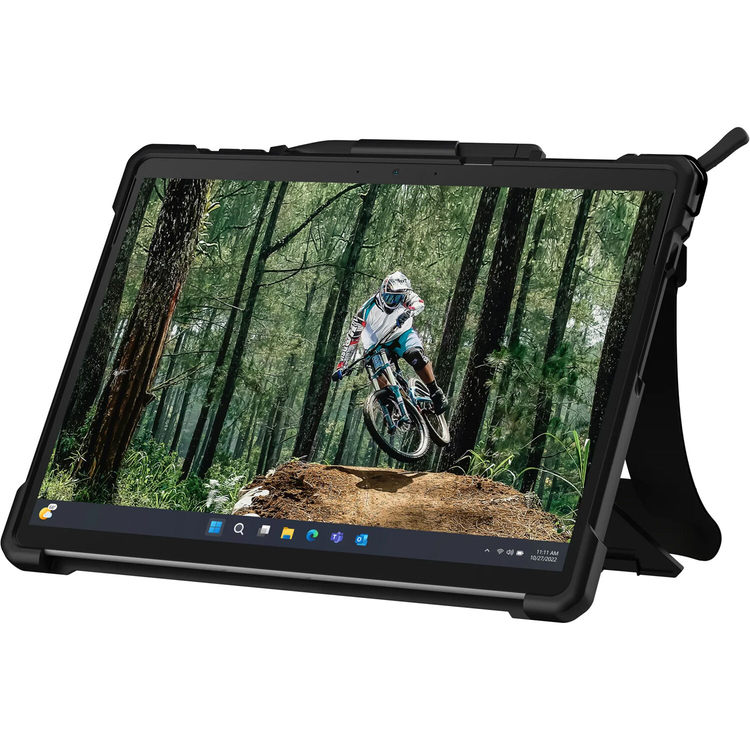 UAG Rugged Case Plasma Series clear black for Surface Pro 11 10 9 — view 13