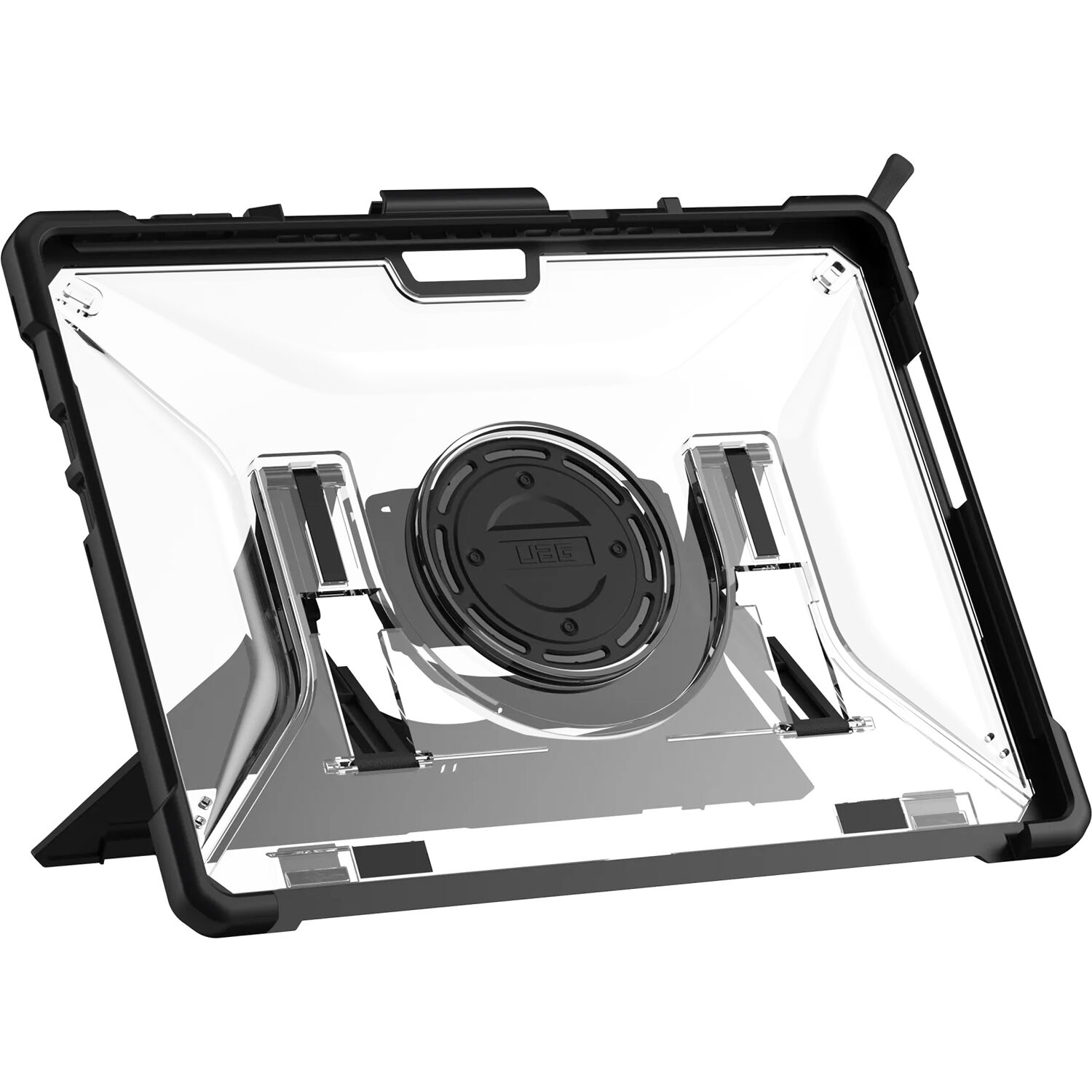 UAG Rugged Case Plasma Series clear black for Surface Pro 11 10 9 — view 2